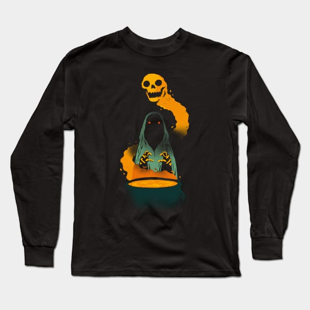 Conjure Long Sleeve T-Shirt by DinoMike